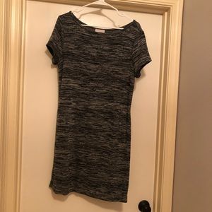 The LOFT Black T-shirt dress